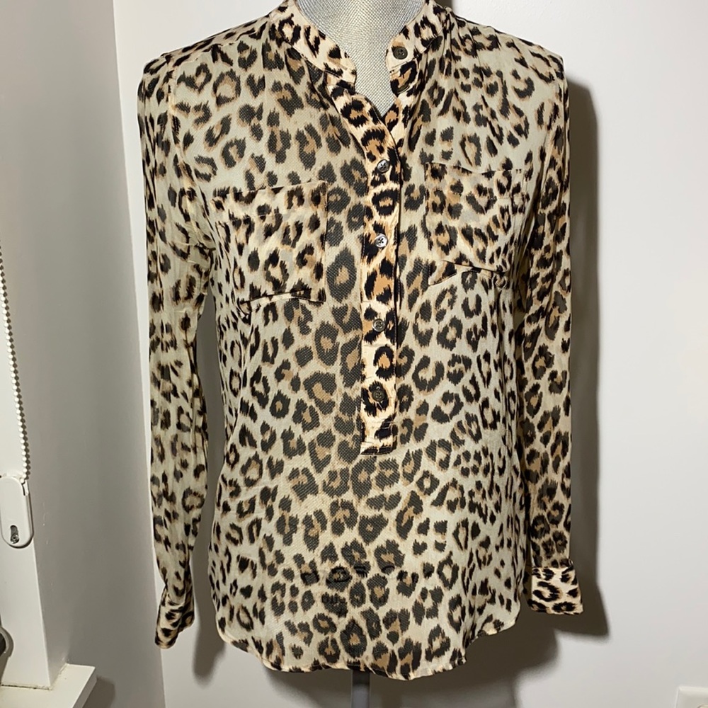 Equipment cheetah blouse